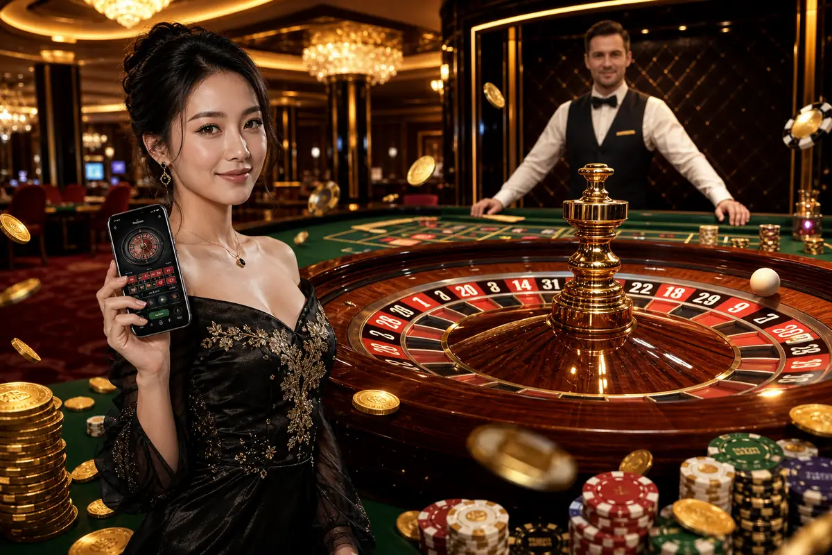 b58 Live Dealer Casino Table